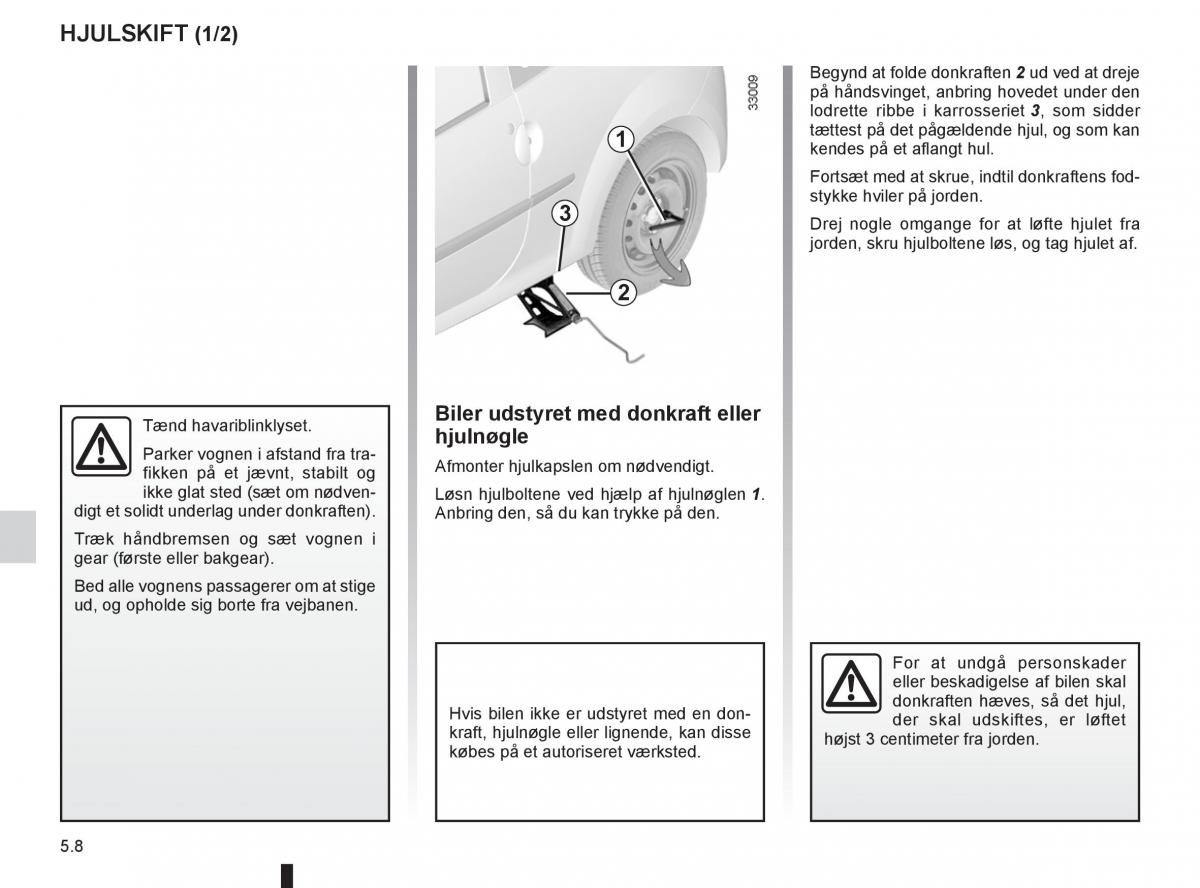 Renault Twingo III 3 Bilens instruktionsbog / page 162