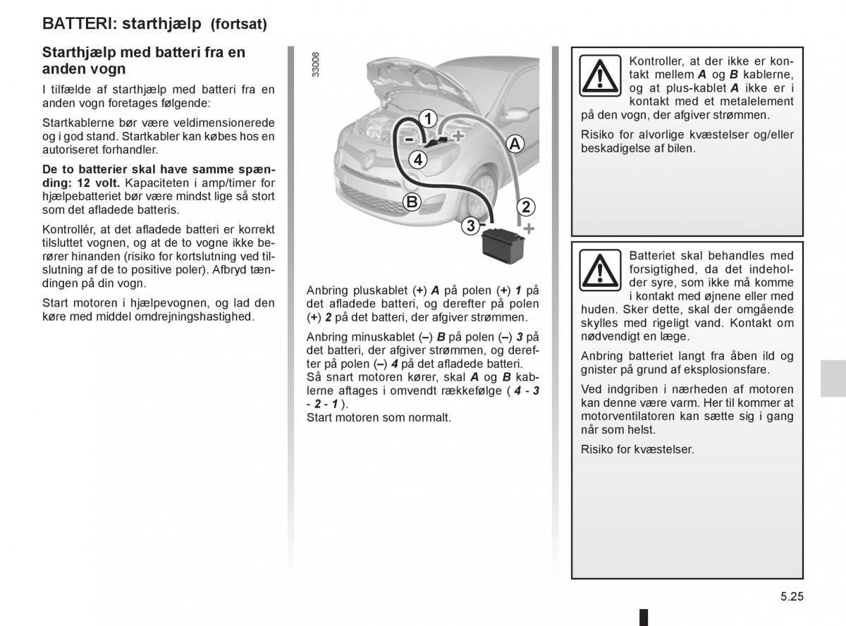 Renault Twingo III 3 Bilens instruktionsbog / page 179