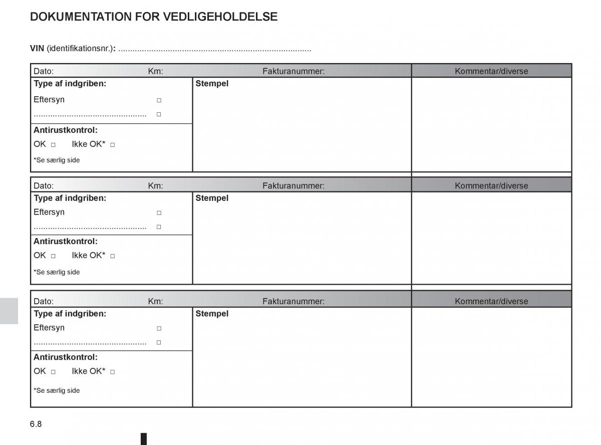 Renault Twingo III 3 Bilens instruktionsbog / page 202