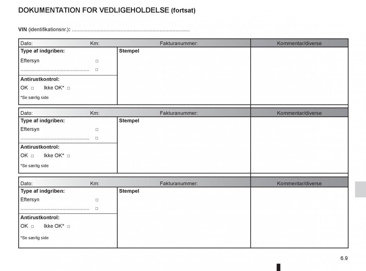 Renault Twingo III 3 Bilens instruktionsbog / page 203