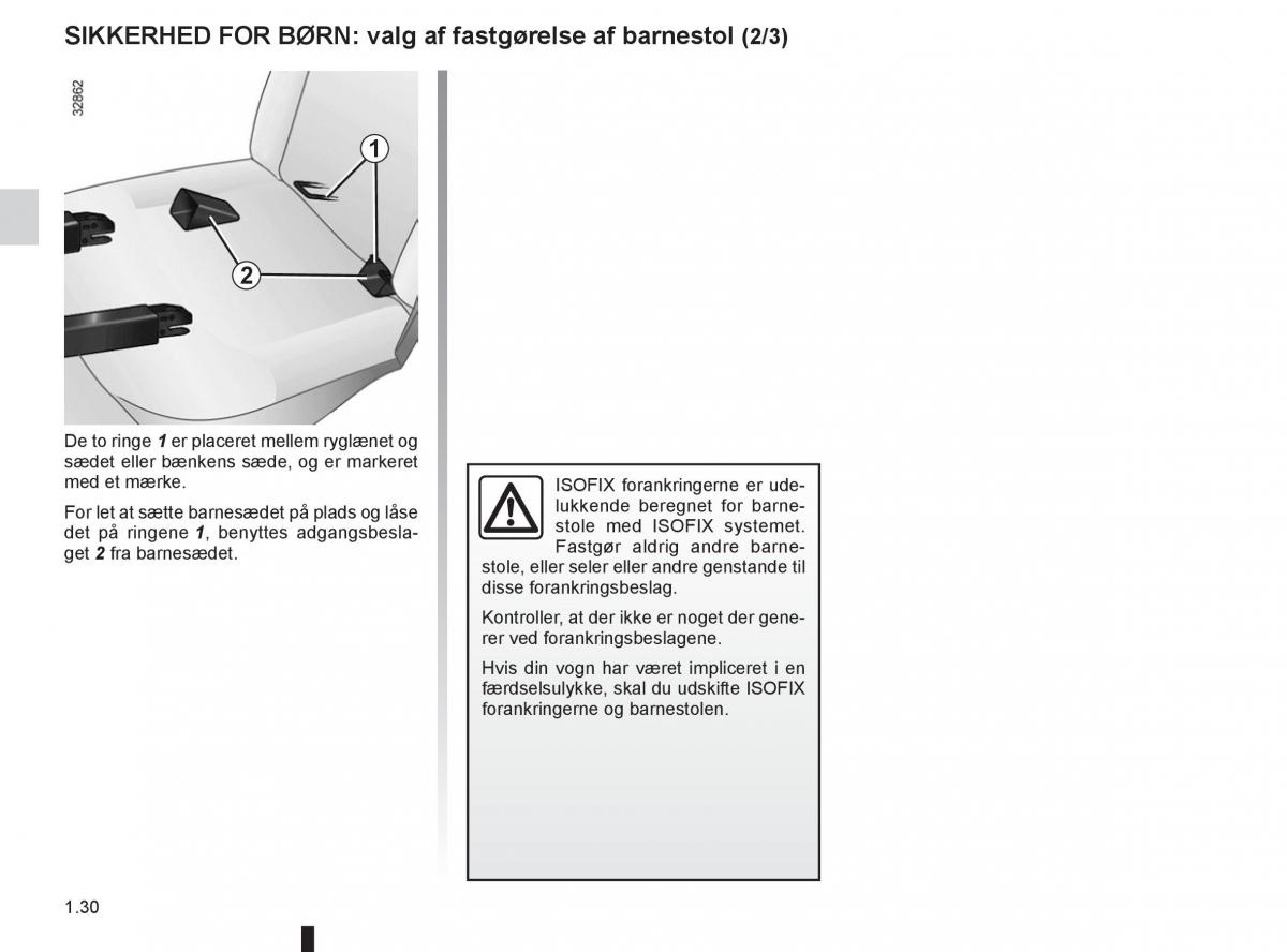 Renault Twingo III 3 Bilens instruktionsbog / page 36