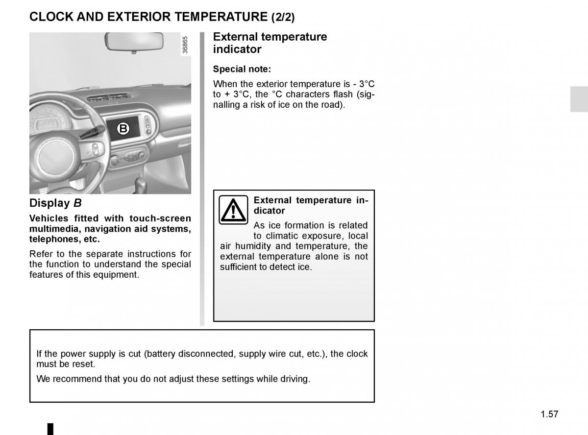 Renault Twingo III 3 owners manual / page 63