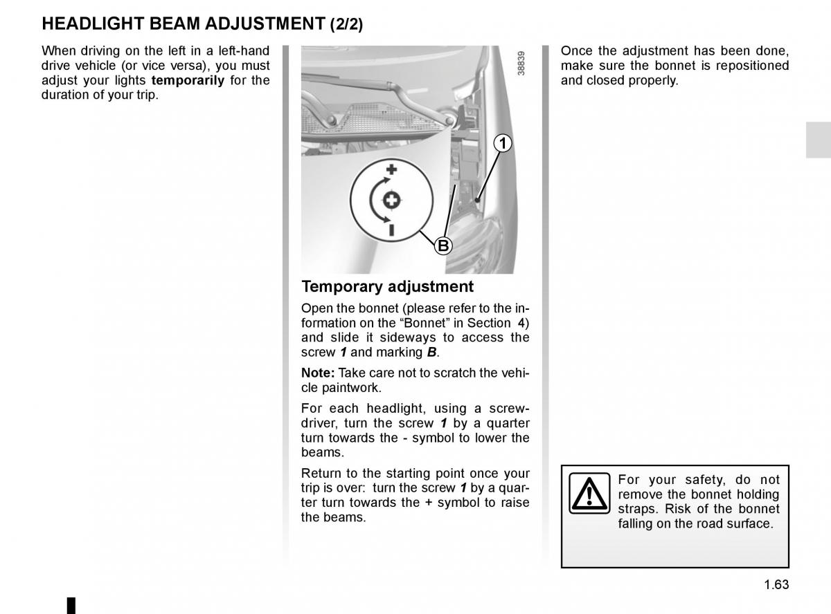 Renault Twingo III 3 owners manual / page 69