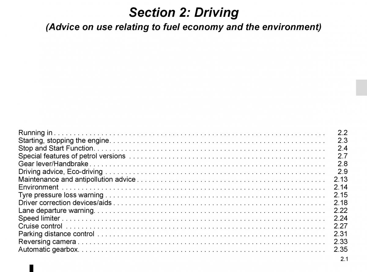 Renault Twingo III 3 owners manual / page 75