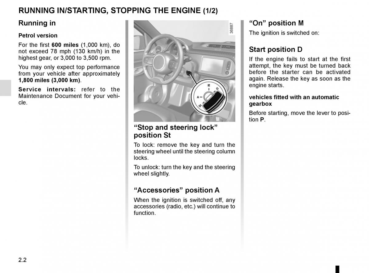 Renault Twingo III 3 owners manual / page 76