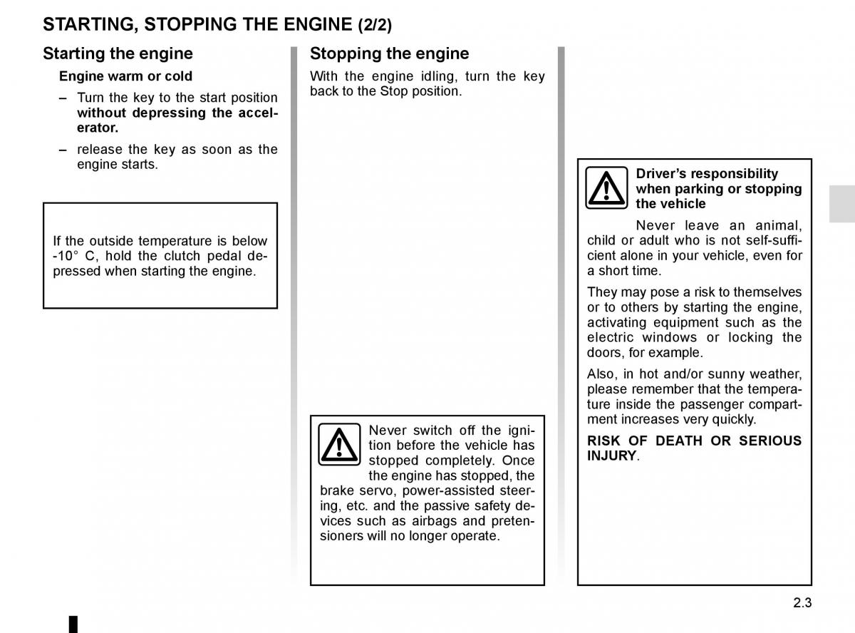 Renault Twingo III 3 owners manual / page 77