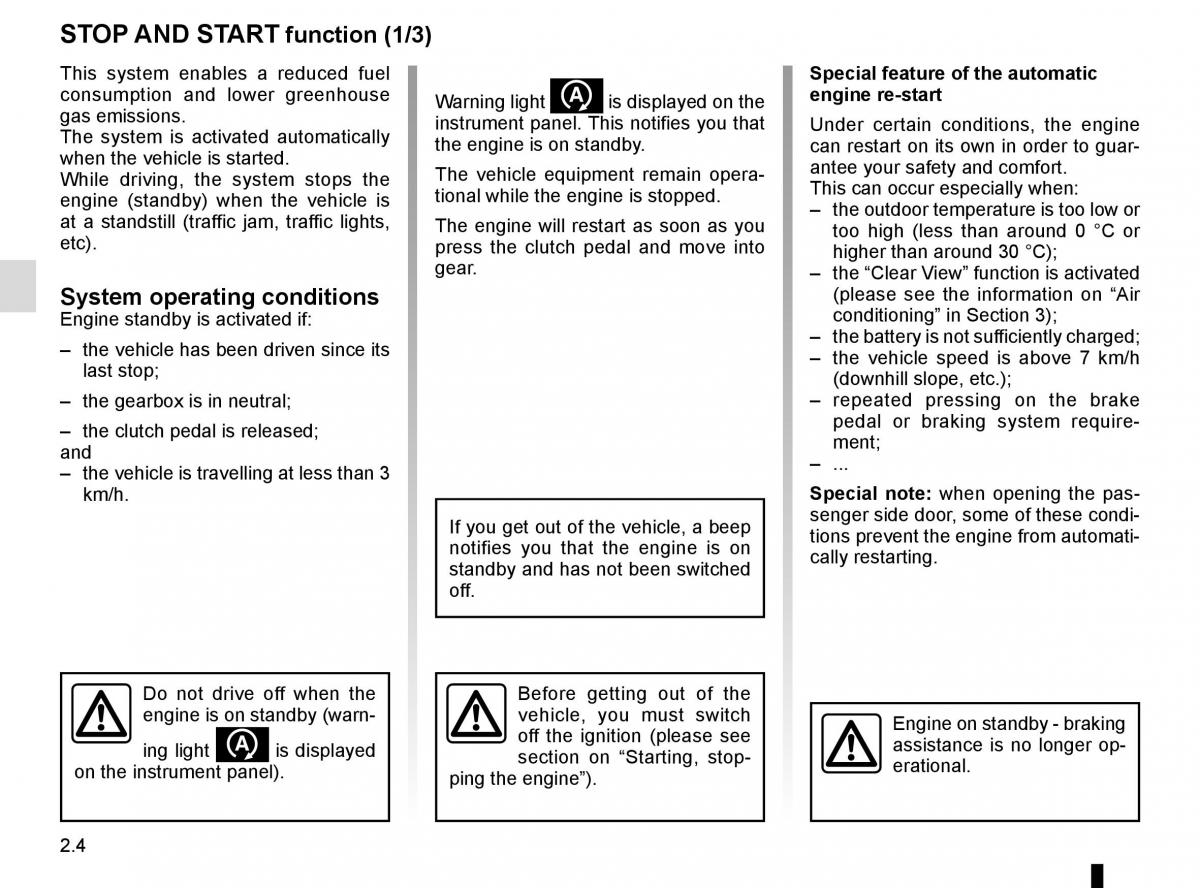 Renault Twingo III 3 owners manual / page 78