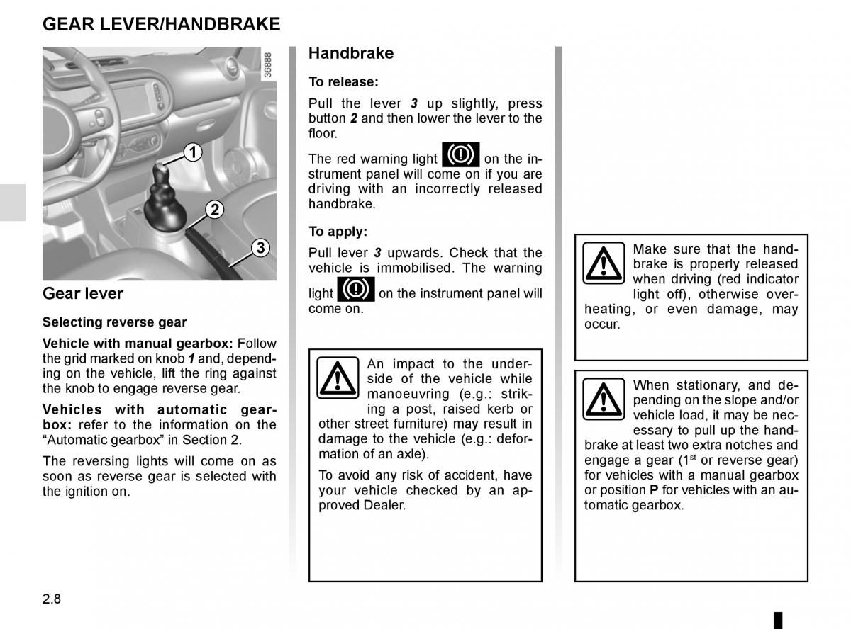 Renault Twingo III 3 owners manual / page 82