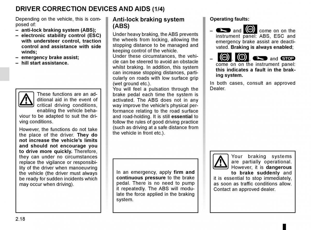 Renault Twingo III 3 owners manual / page 92