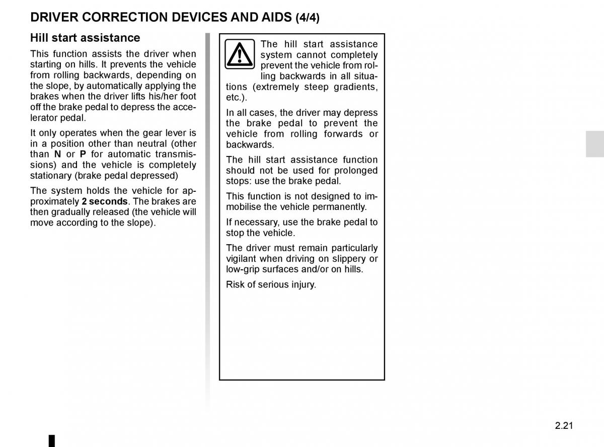 Renault Twingo III 3 owners manual / page 95