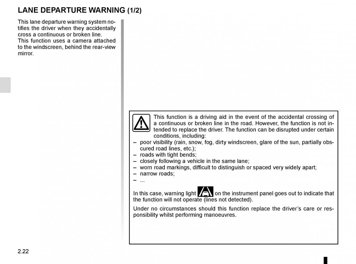 Renault Twingo III 3 owners manual / page 96