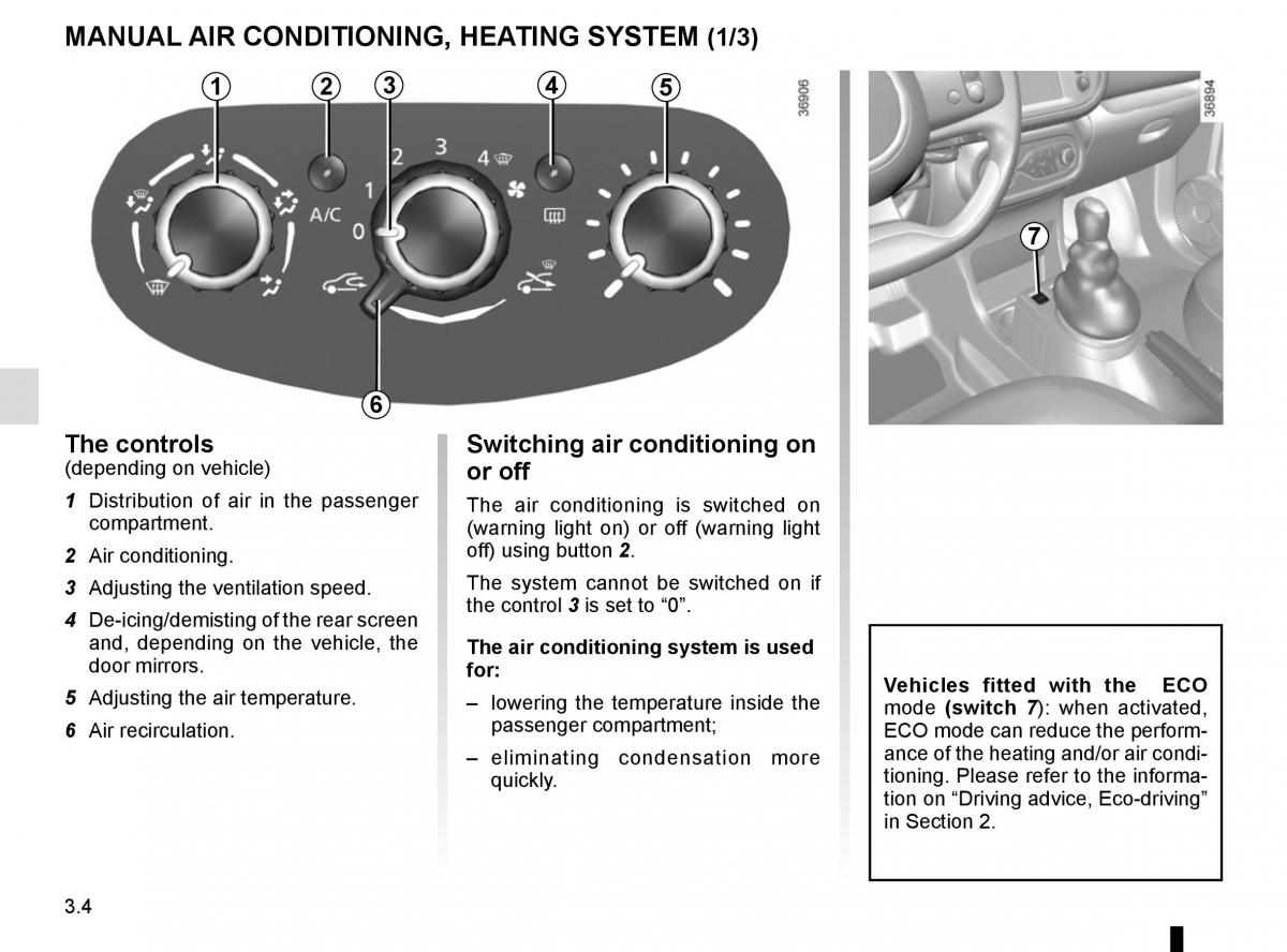 Renault Twingo III 3 owners manual / page 116