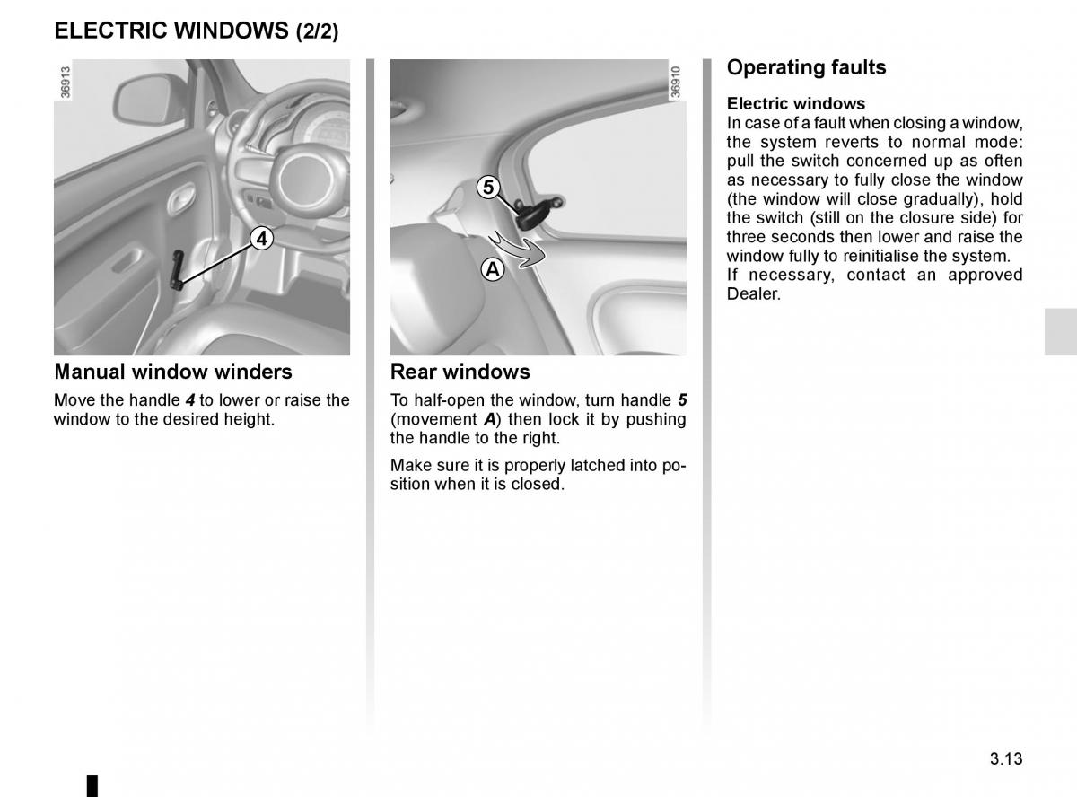 Renault Twingo III 3 owners manual / page 125