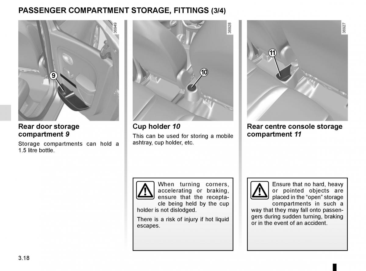 Renault Twingo III 3 owners manual / page 130