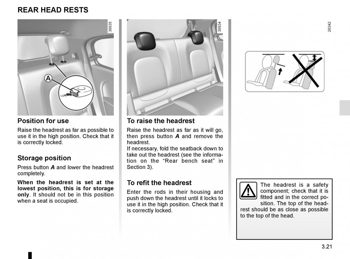 Renault Twingo III 3 owners manual / page 133