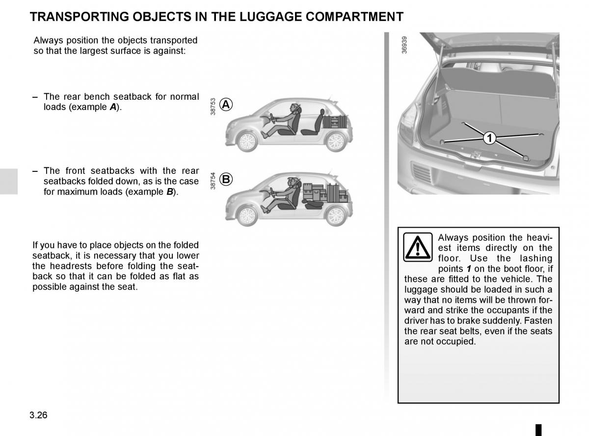 Renault Twingo III 3 owners manual / page 138