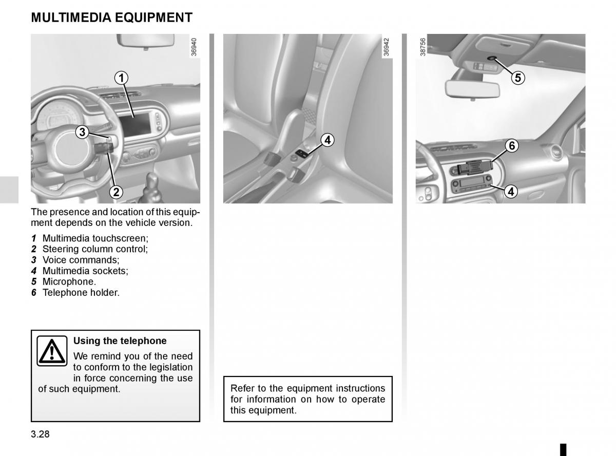 Renault Twingo III 3 owners manual / page 140