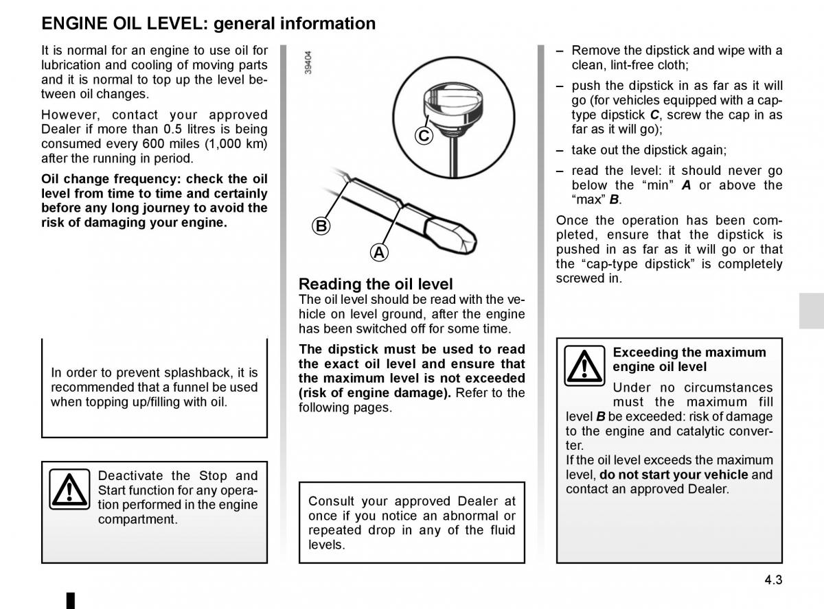 Renault Twingo III 3 owners manual / page 143