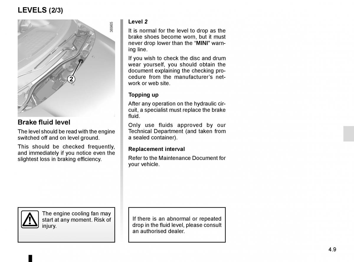 Renault Twingo III 3 owners manual / page 149