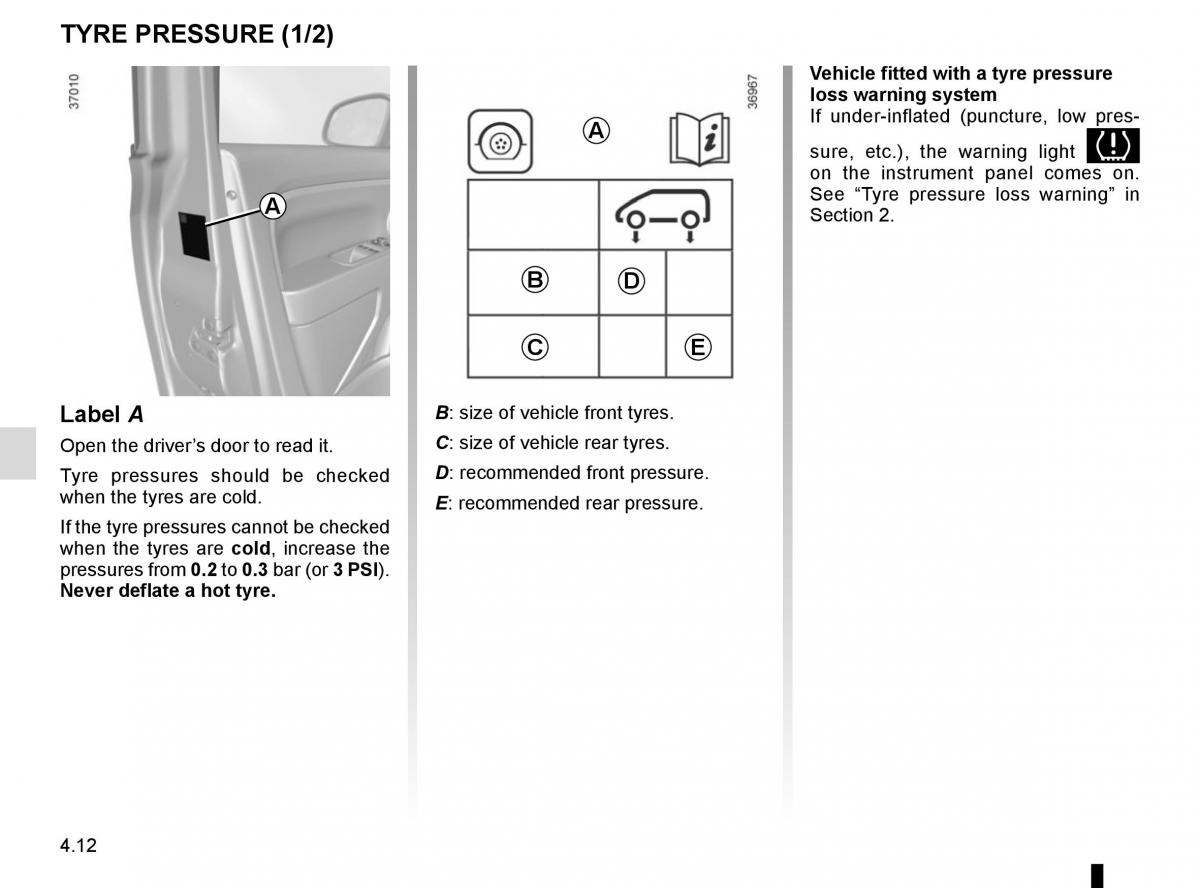 Renault Twingo III 3 owners manual / page 152