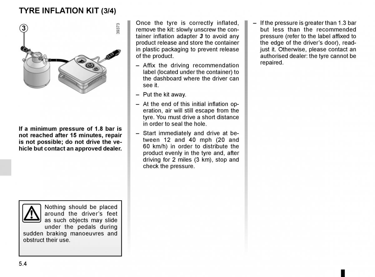 Renault Twingo III 3 owners manual / page 162