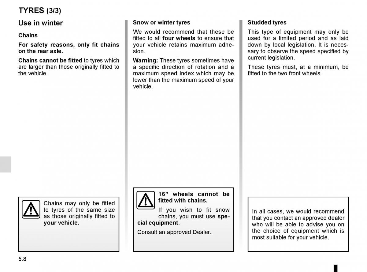 Renault Twingo III 3 owners manual / page 166