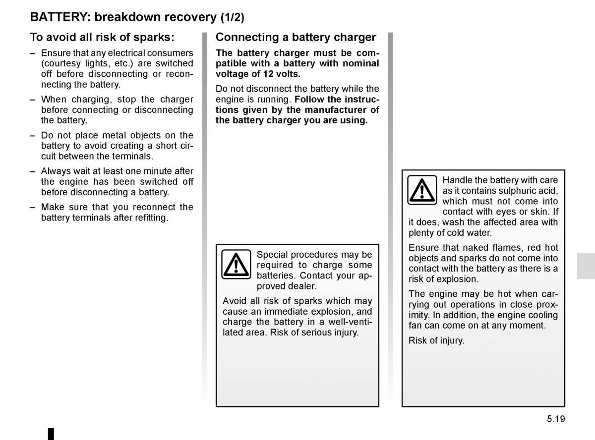 Renault Twingo III 3 owners manual / page 177