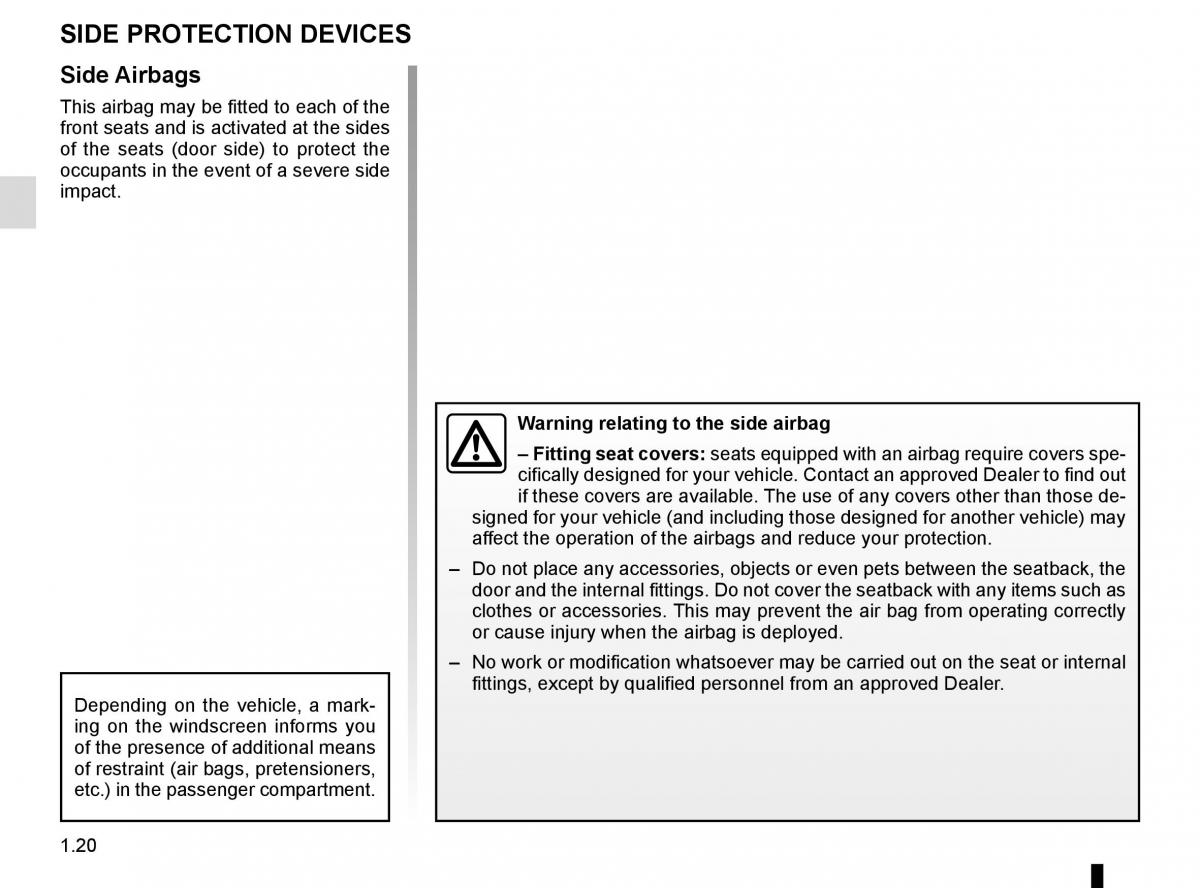 Renault Twingo III 3 owners manual / page 26