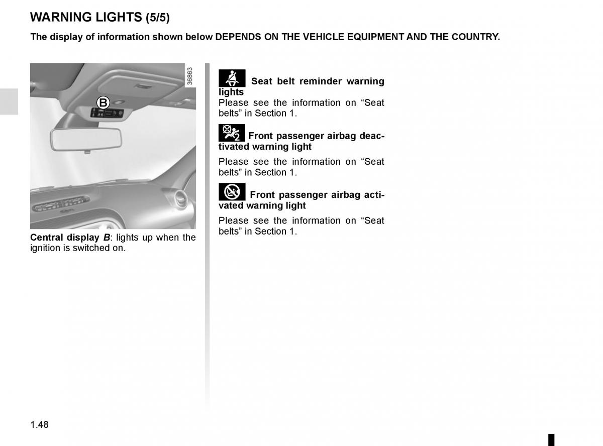 Renault Twingo III 3 owners manual / page 54