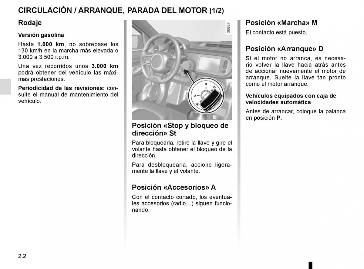 Renault Twingo III 3 manual del propietario / page 76