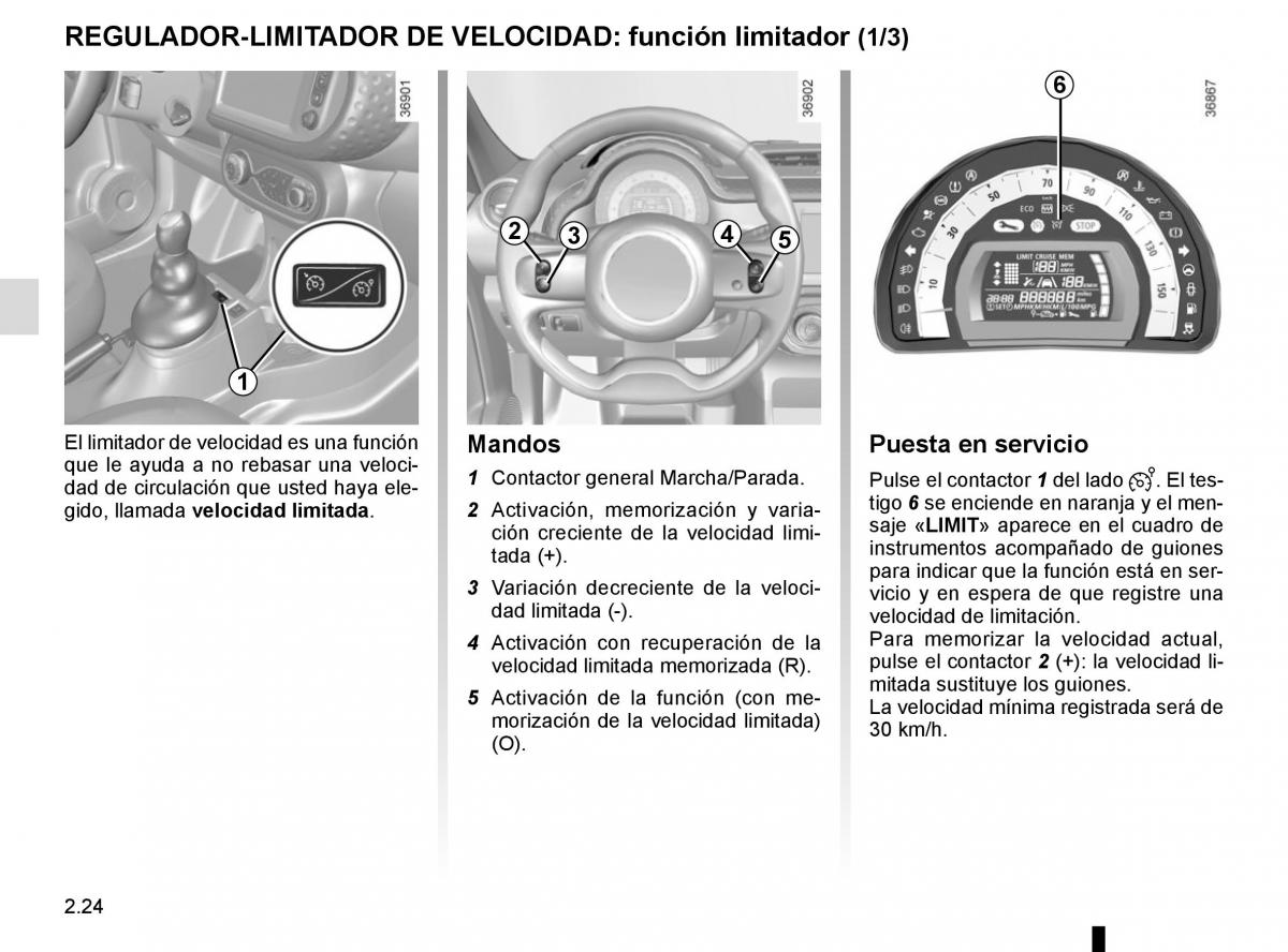 Renault Twingo III 3 manual del propietario / page 98