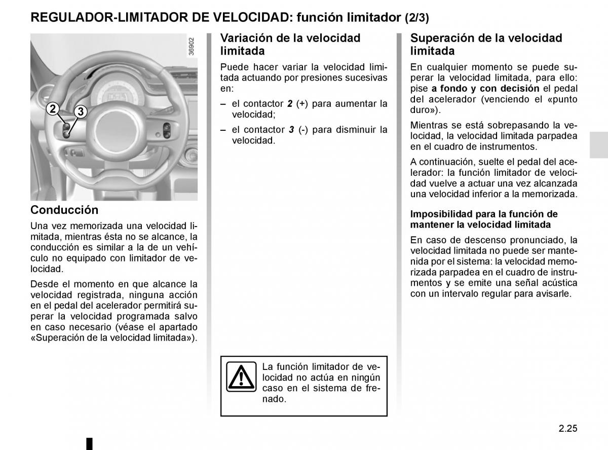 Renault Twingo III 3 manual del propietario / page 99