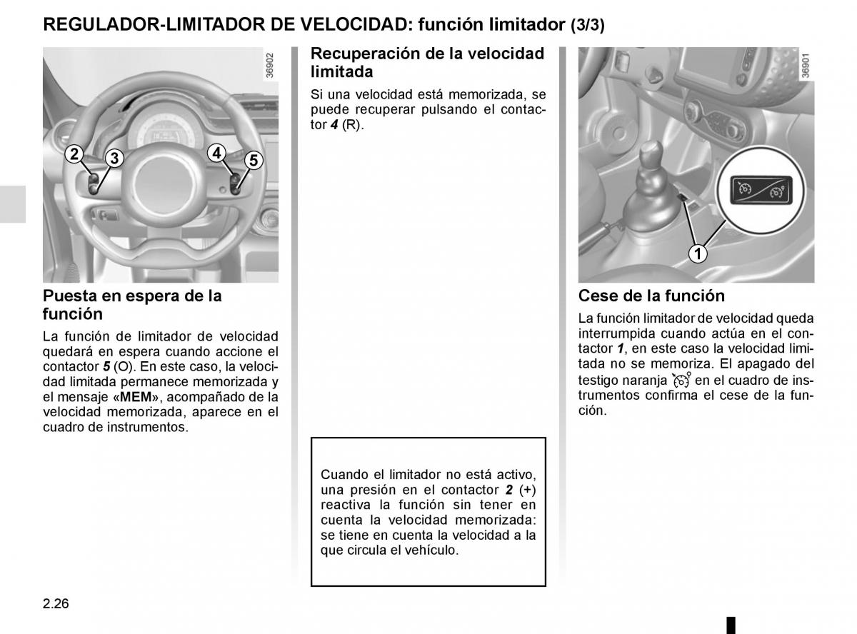 Renault Twingo III 3 manual del propietario / page 100