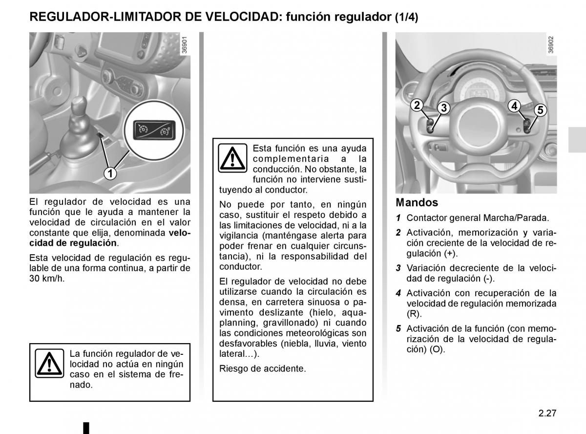 Renault Twingo III 3 manual del propietario / page 101