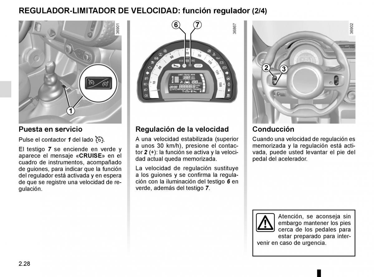 Renault Twingo III 3 manual del propietario / page 102