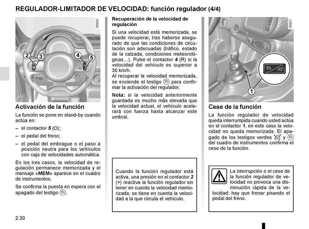 Renault Twingo III 3 manual del propietario / page 104