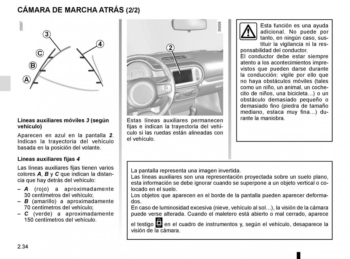 Renault Twingo III 3 manual del propietario / page 108