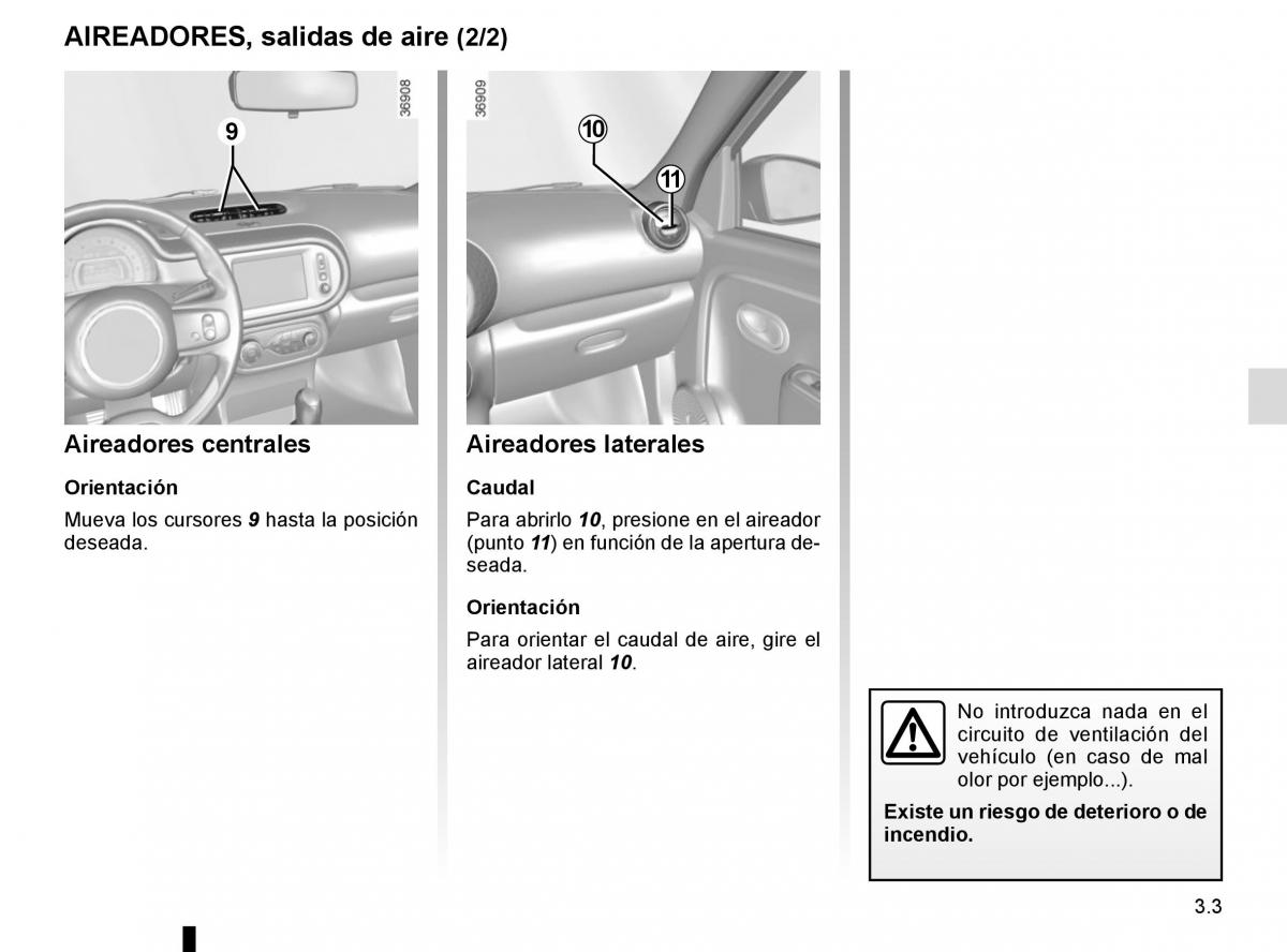 Renault Twingo III 3 manual del propietario / page 115