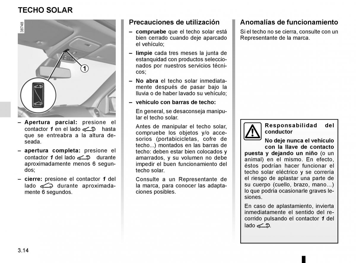 Renault Twingo III 3 manual del propietario / page 126