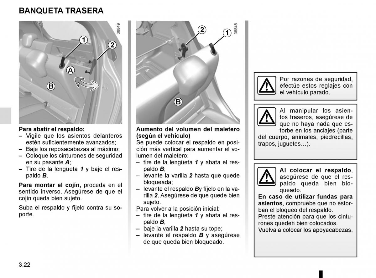 Renault Twingo III 3 manual del propietario / page 134