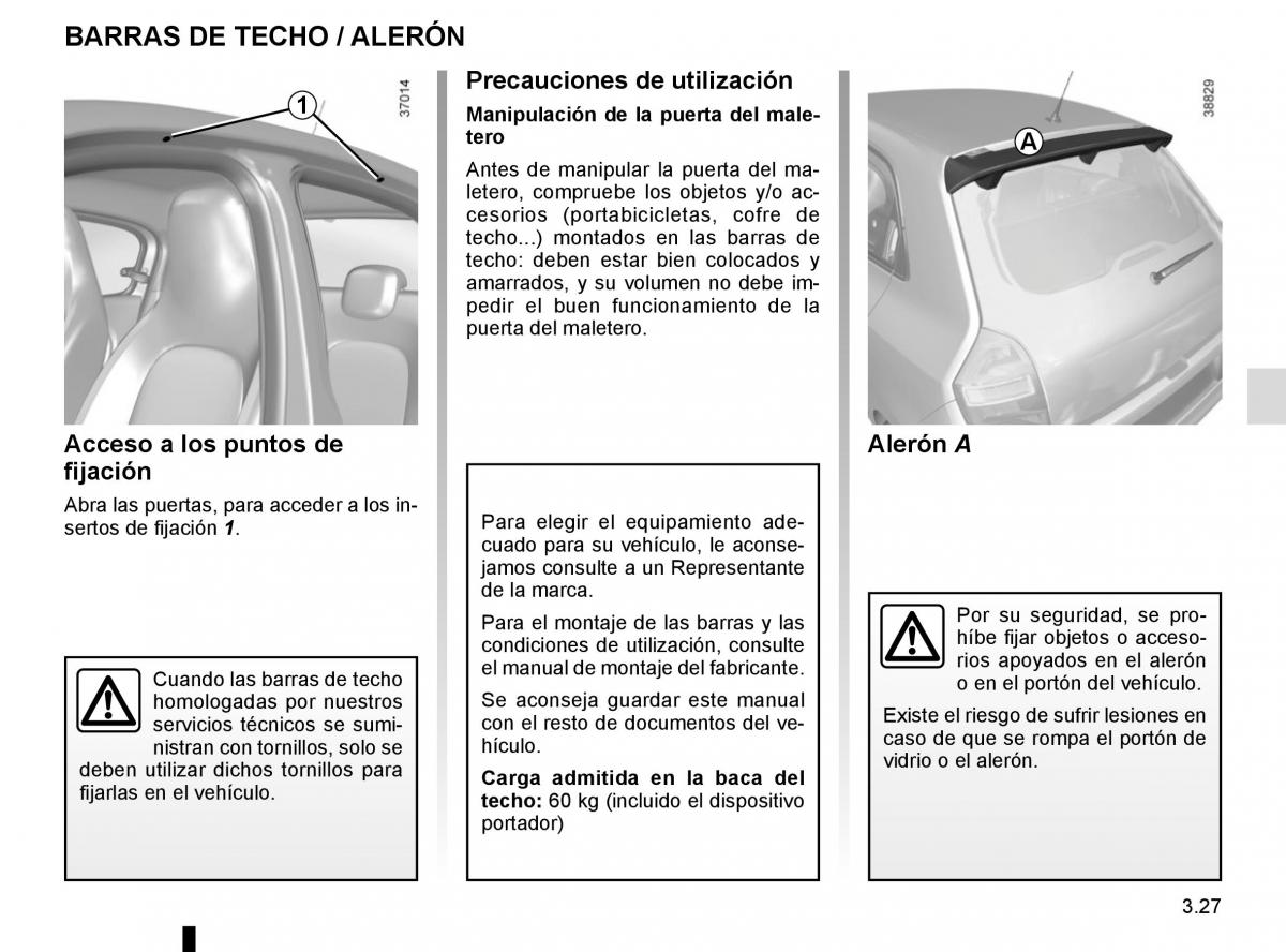 Renault Twingo III 3 manual del propietario / page 139