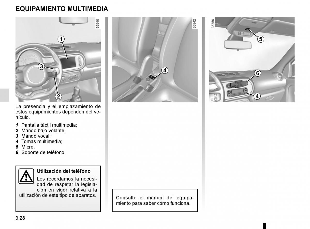 Renault Twingo III 3 manual del propietario / page 140