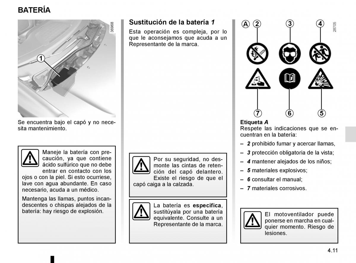 Renault Twingo III 3 manual del propietario / page 151