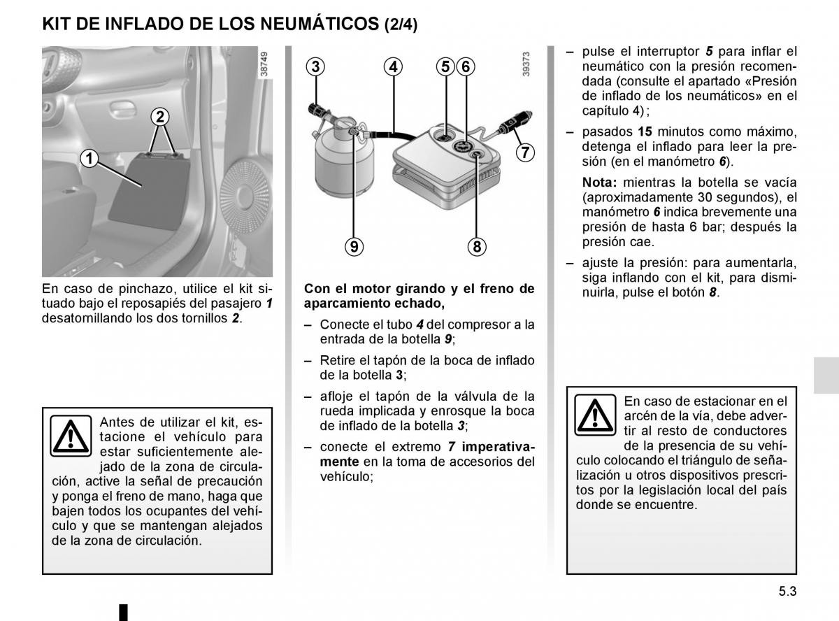 Renault Twingo III 3 manual del propietario / page 161