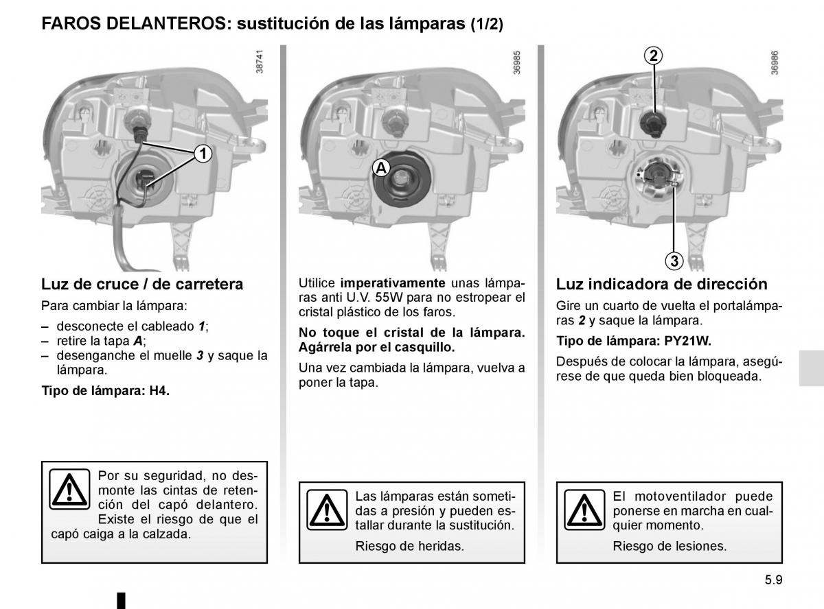 Renault Twingo III 3 manual del propietario / page 167