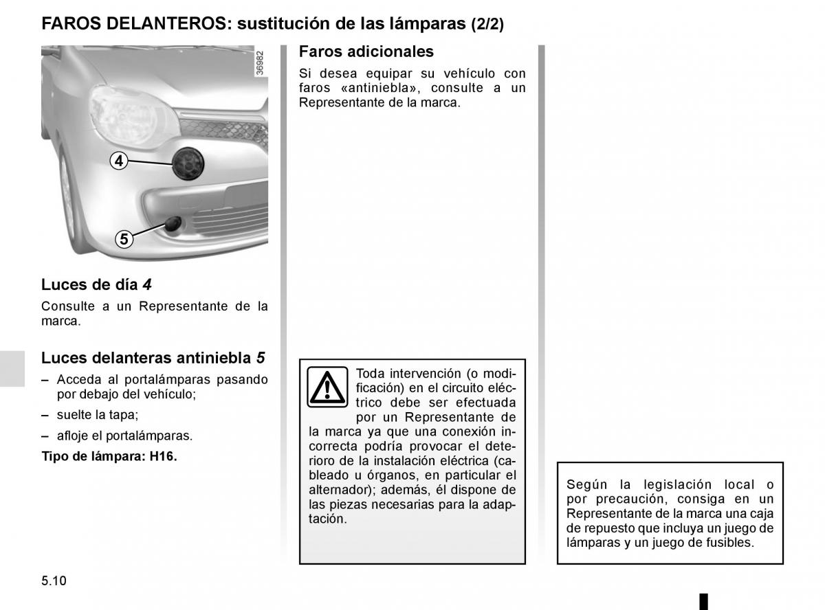 Renault Twingo III 3 manual del propietario / page 168