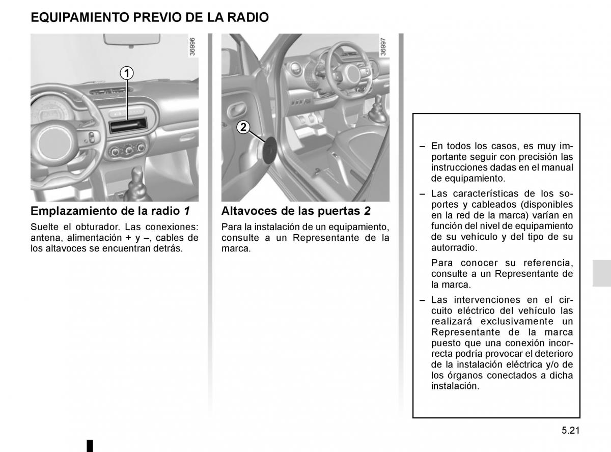 Renault Twingo III 3 manual del propietario / page 179