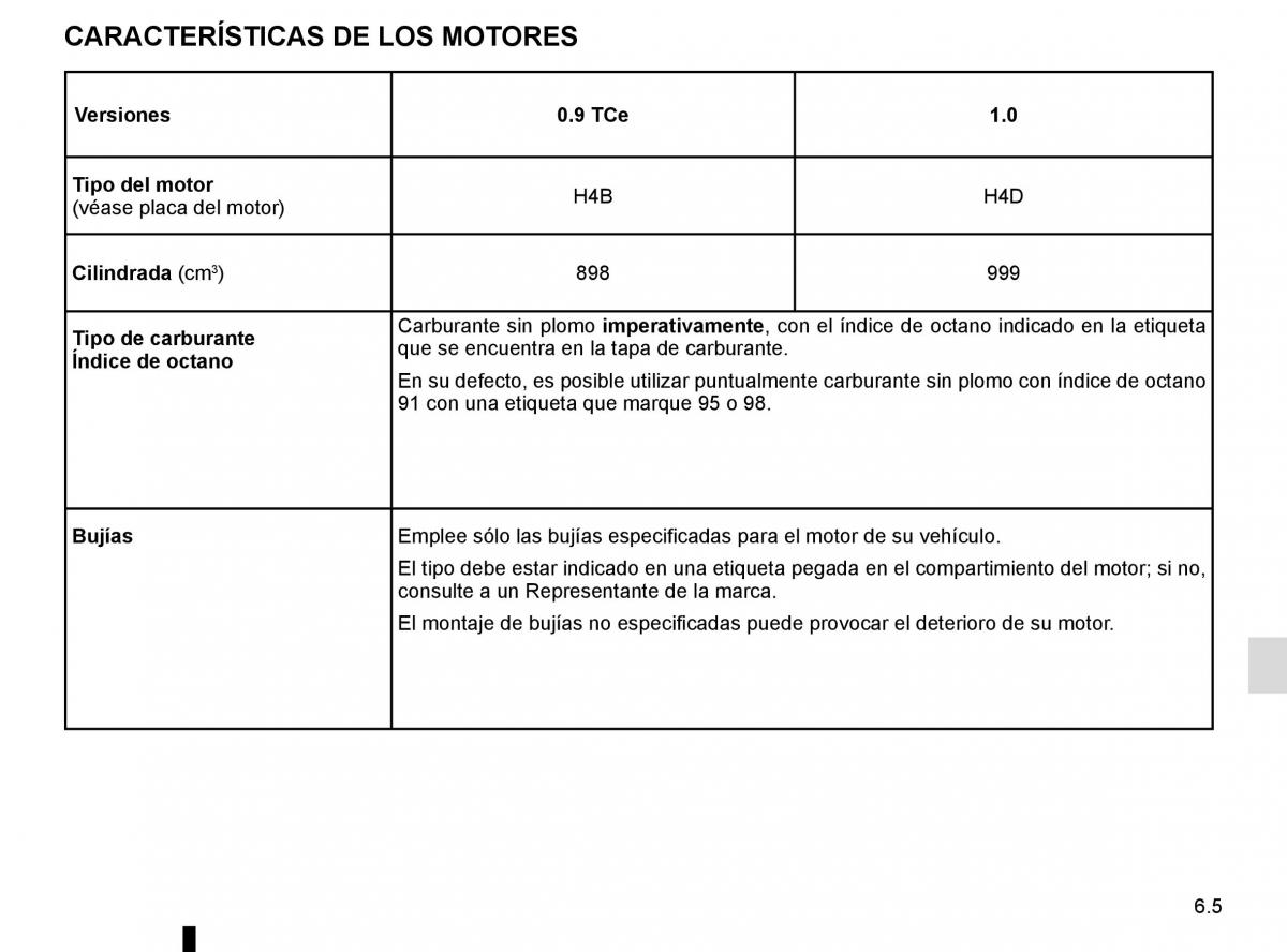 Renault Twingo III 3 manual del propietario / page 195