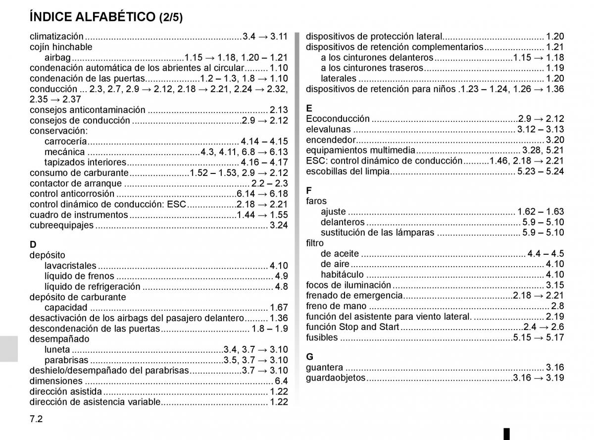 Renault Twingo III 3 manual del propietario / page 210