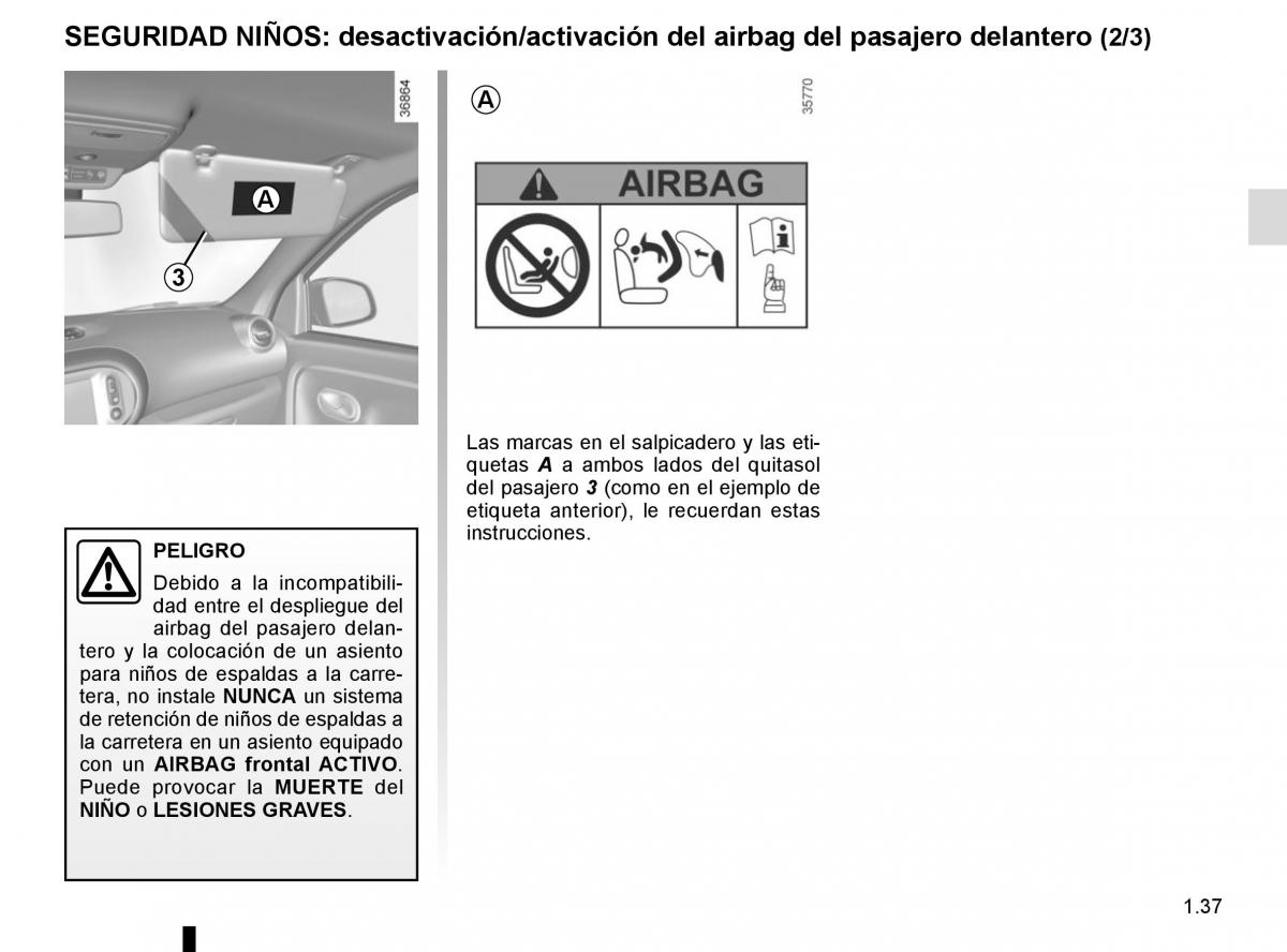 Renault Twingo III 3 manual del propietario / page 43